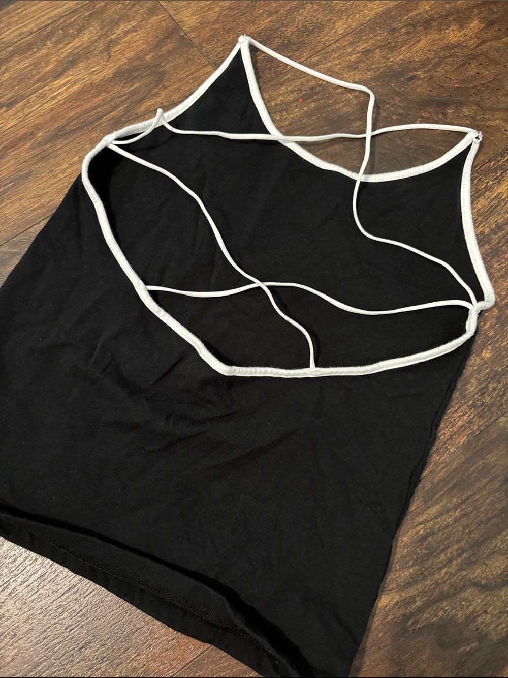 American Eagle Strappy Contrast-Trim Women's Tank Top